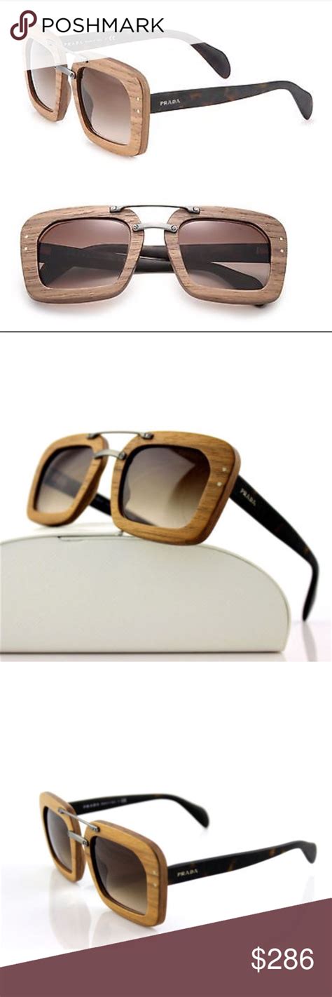 wood prada sunglasses|prada sunglasses for women 2020.